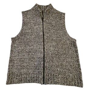 Vintage Talbots Chunky Knit Sweater Vest – Size S